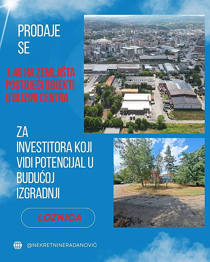 Na prodaju proizvodni kompleks A.D.Mlekara Loznica - slika 1