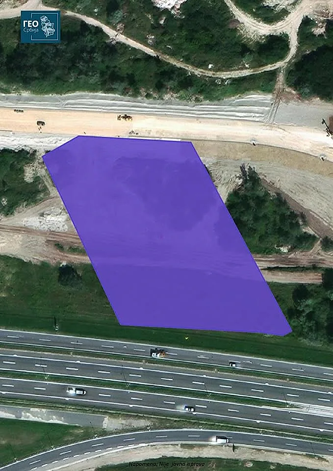 Parcele ukupne površine 10393 m2 DEONICA AUTO PUTA E 75,NOVI SAD III - slika 2