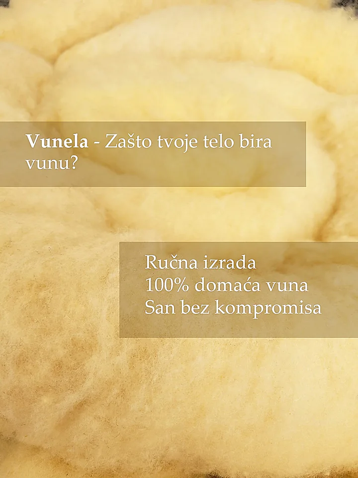 Vuneni jastuci od prirodne vune - slika 11