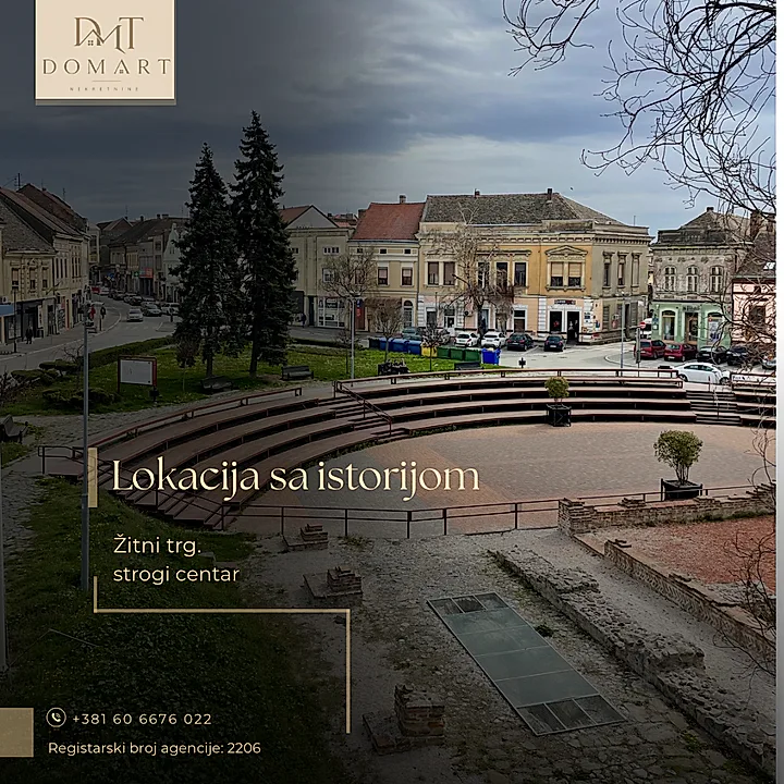 Salonac u centru Sremske Mitrovice Žitni trg, 257 m - slika 2