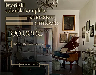 Salonac u centru Sremske Mitrovice Žitni trg, 257 m - slika oglasa