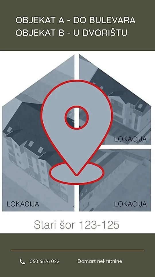 Jednoiposobni stanovi u novogradnji Sremska Mitrovica - slika 2